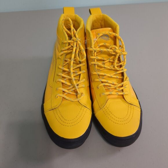 Rare Vans New Sk8-Hi 46 MTE DX MTE Utility/Yellow Mens Shoes Size 9 - Picture 2 of 5